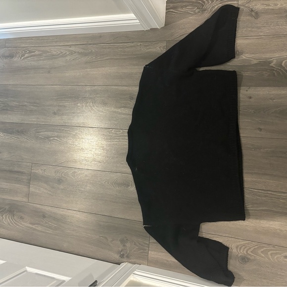 Raf Simons Black Smiley Intarsia Knit Sweater - Picture 4 of 4